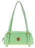 Versace Bicolor Lamb Leather Shoulder Bag