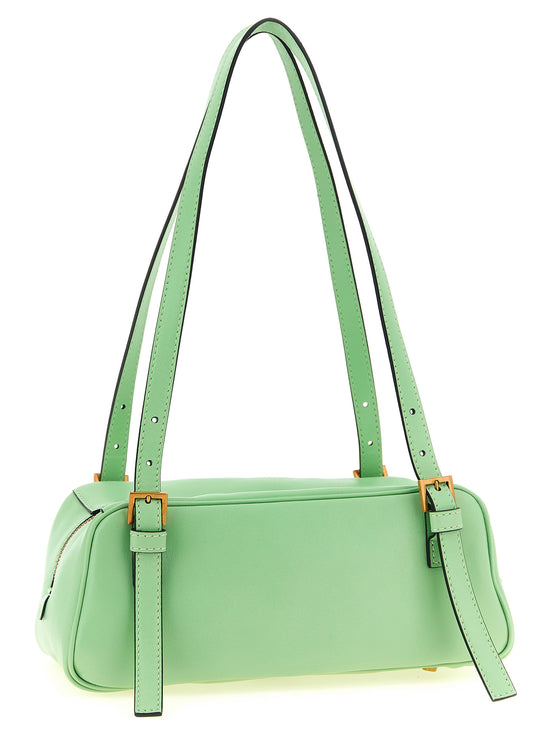 Versace Bicolor Lamb Leather Shoulder Bag