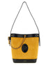Versace Bicolor Calfskin Shoulder Bag