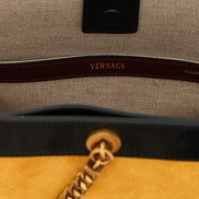 Versace Multicolor Calfskin Shoulder Bag