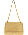 Tory Burch Beige Calfskin Shoulder Bag
