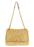 Tory Burch Beige Calfskin Shoulder Bag