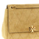 Tory Burch Beige Calfskin Shoulder Bag