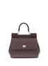 Dolce & Gabbana Brown Calf Leather Bos Taurus Shoulder Bag