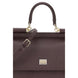 Dolce & Gabbana Brown Calf Leather Bos Taurus Shoulder Bag