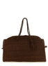 Jacquemus Brown Raffia Tote Bag