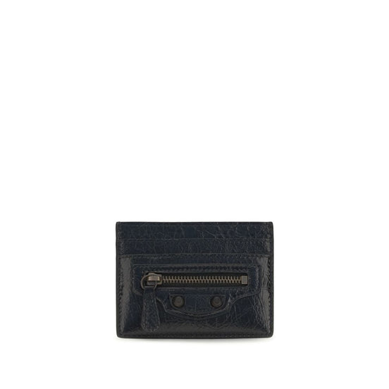 Balenciaga Black Lamb Ovis Aries Aries Wallet