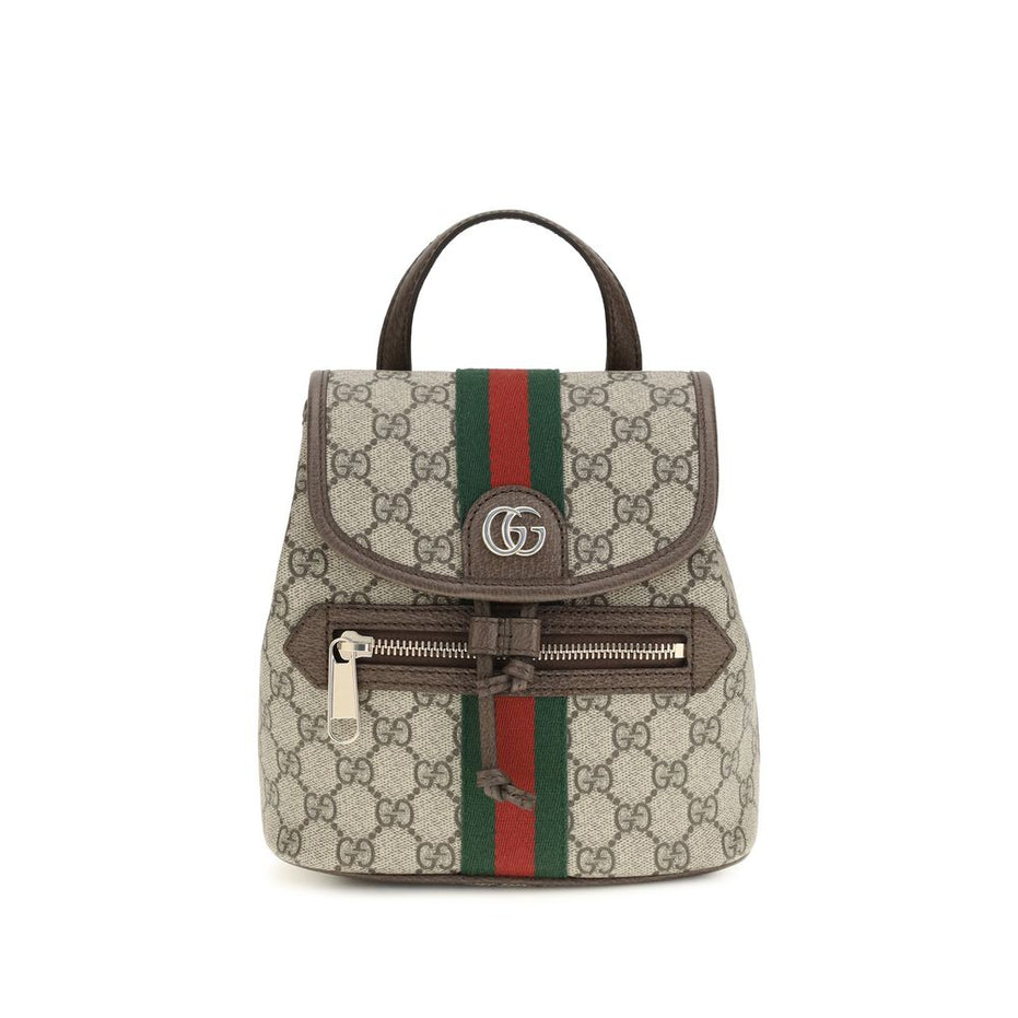 Gucci Beige Fabric Backpack