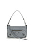 Balenciaga Gray Lamb Ovis Aries Aries Handbag