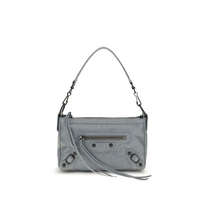 Balenciaga Gray Lamb Ovis Aries Aries Handbag