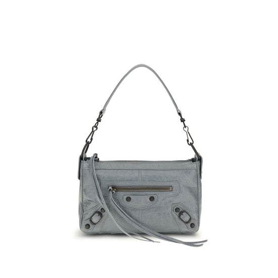 Balenciaga Gray Lamb Ovis Aries Aries Handbag