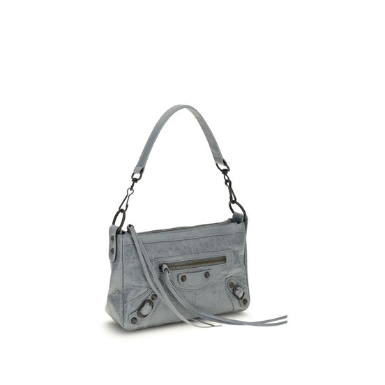 Balenciaga Gray Lamb Ovis Aries Aries Handbag