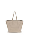 Brunello Cucinelli Beige Calf Leather Bos Taurus Shoulder Bag