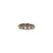Valentino Garavani Gray Calf Leather Bos Taurus Bracelet