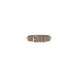 Valentino Garavani Gray Calf Leather Bos Taurus Bracelet