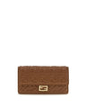 Fendi Brown Calf Leather Bos Taurus Wallet