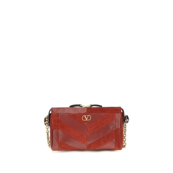 Valentino Garavani Multicolor Calf Leather Bos Taurus Shoulder Bag