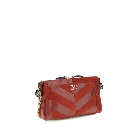 Valentino Garavani Multicolor Calf Leather Bos Taurus Shoulder Bag