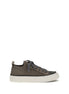 Brunello Cucinelli Brown Cotton Low Top Sneakers