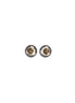 Versace Gray Brass Earrings