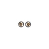 Versace Gray Brass Earrings
