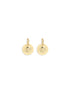 Versace Gold Brass Earrings