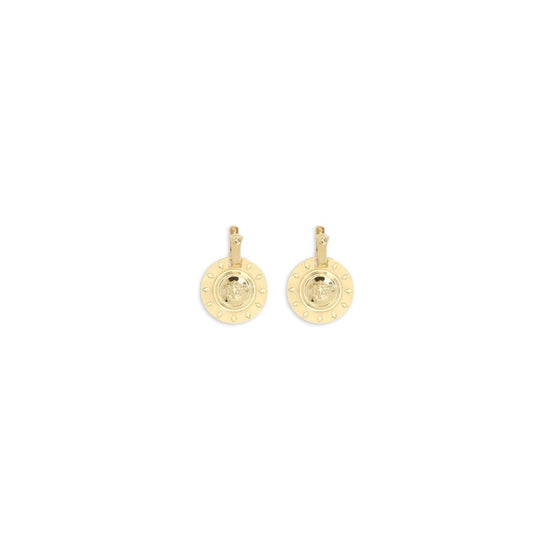 Versace Gold Brass Earrings