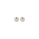 Versace Gray Brass Earrings