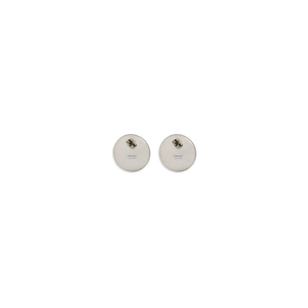 Versace Gray Brass Earrings