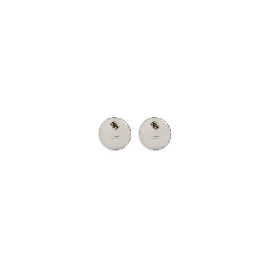 Versace Gray Brass Earrings