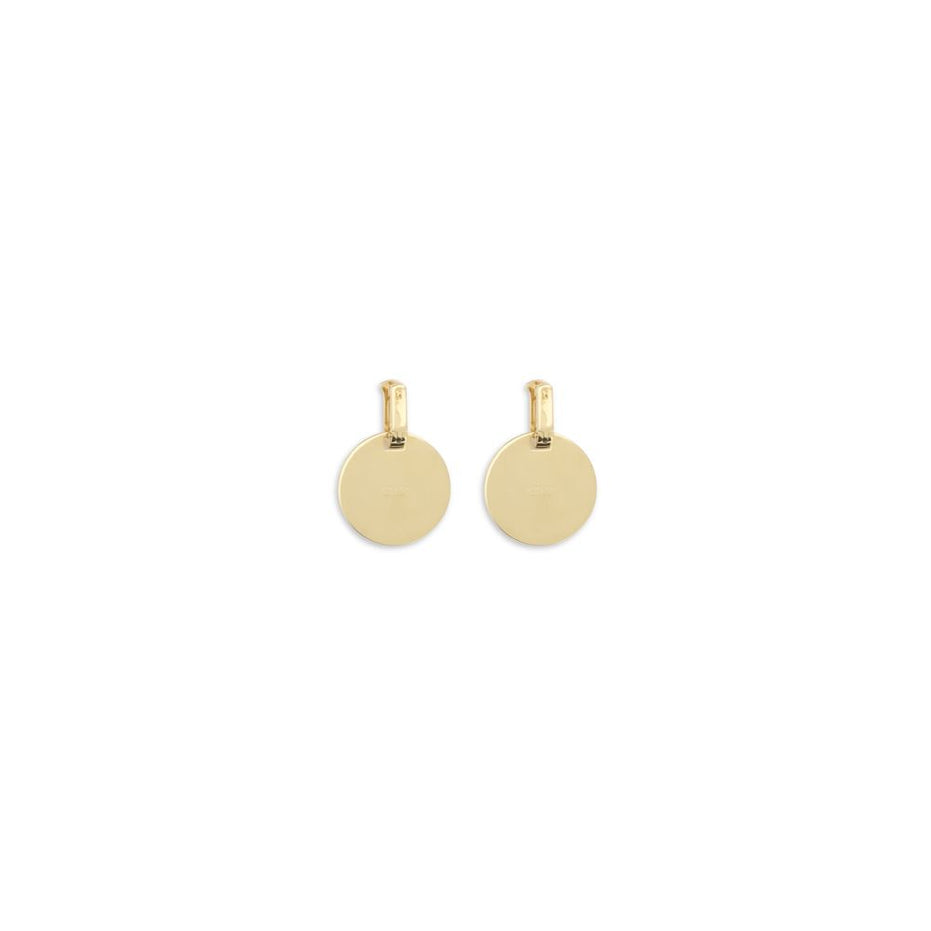 Versace Gold Brass Earrings