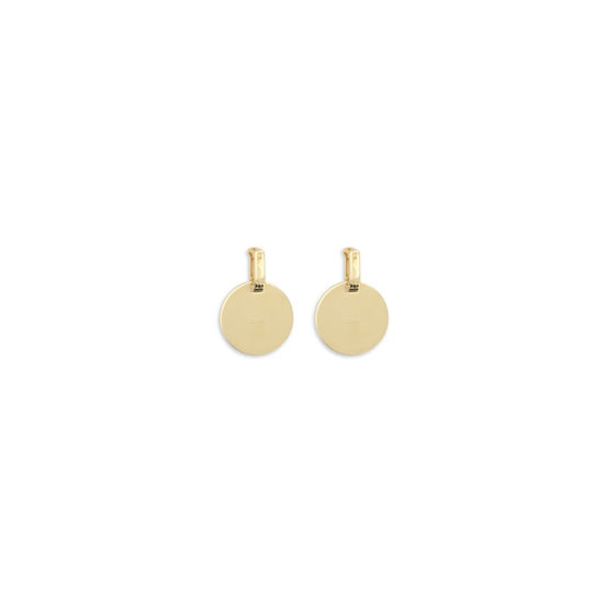 Versace Gold Brass Earrings