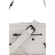 Τσάντα Balenciaga από λευκό δέρμα αρνιού Ovis Aries Aries  