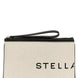 Stella McCartney Beige Cotton Clutch Bag