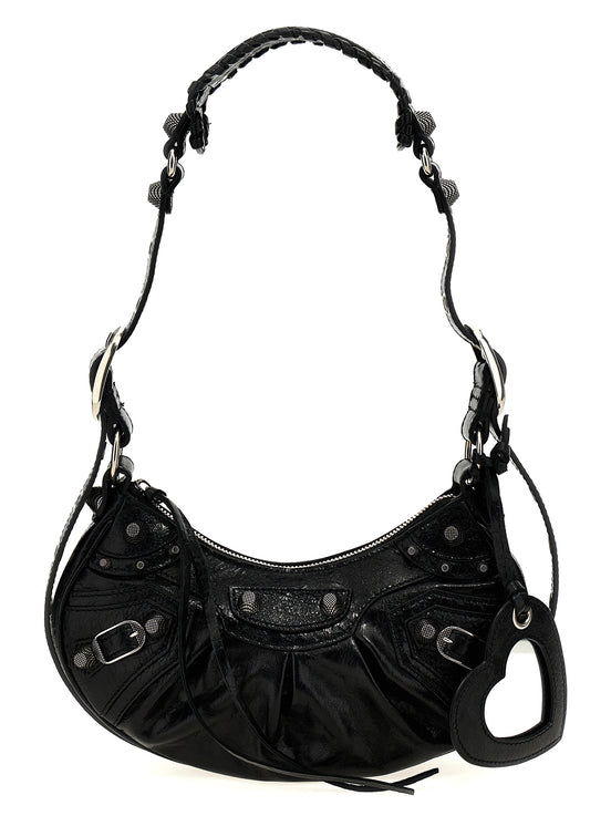 Balenciaga Black Lamb Leather Crossbody Bag