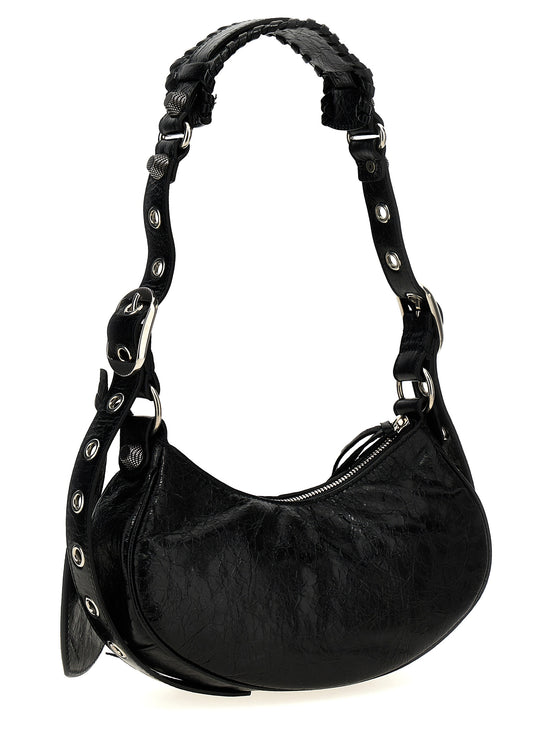 Balenciaga Black Lamb Leather Crossbody Bag