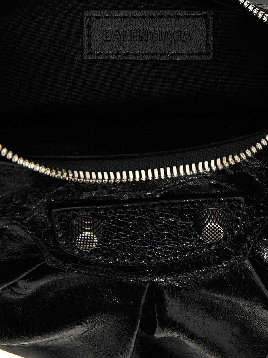 Balenciaga Black Lamb Leather Crossbody Bag