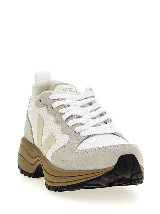 Veja Beige Recycled Polyester Athletic Sneakers