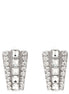 Self-Portrait Silver Cotton Earrings