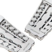 Self-Portrait Silver Cotton Earrings