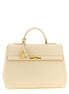 Dolce & Gabbana White Lamb Leather Handbag