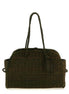 Jacquemus Bicolor Raffia Tote Bag