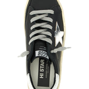 Golden Goose Black Cowhide Chunky Sneakers
