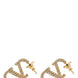 Valentino Garavani Gold Brass Earrings