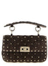 Valentino Garavani Brown Calfskin Shoulder Bag