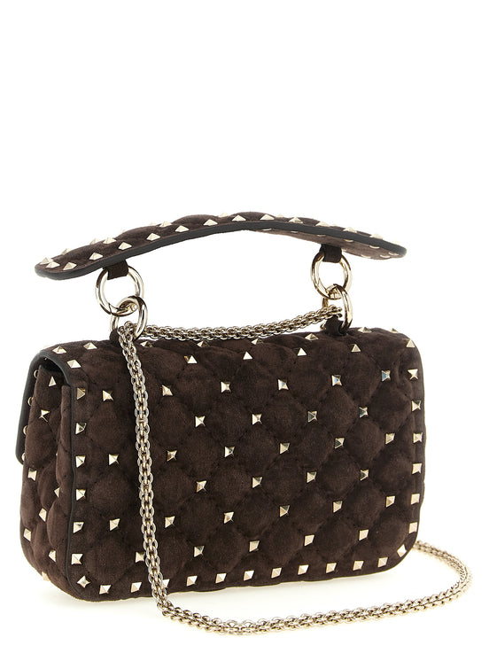 Valentino Garavani Brown Calfskin Shoulder Bag