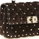 Valentino Garavani Brown Calfskin Shoulder Bag