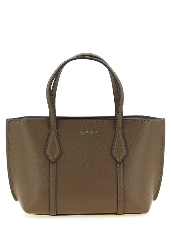 Τσάντα tote Tory Burch από καφέ δέρμα αγελάδας  