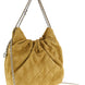 Tory Burch Beige Calfskin Shoulder Bag