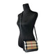 Burberry Small Leather Madison Crossbody Check Bag